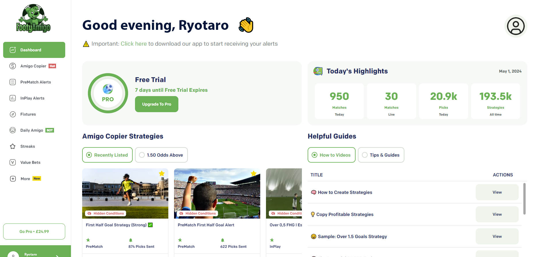 Social Football Betting Website