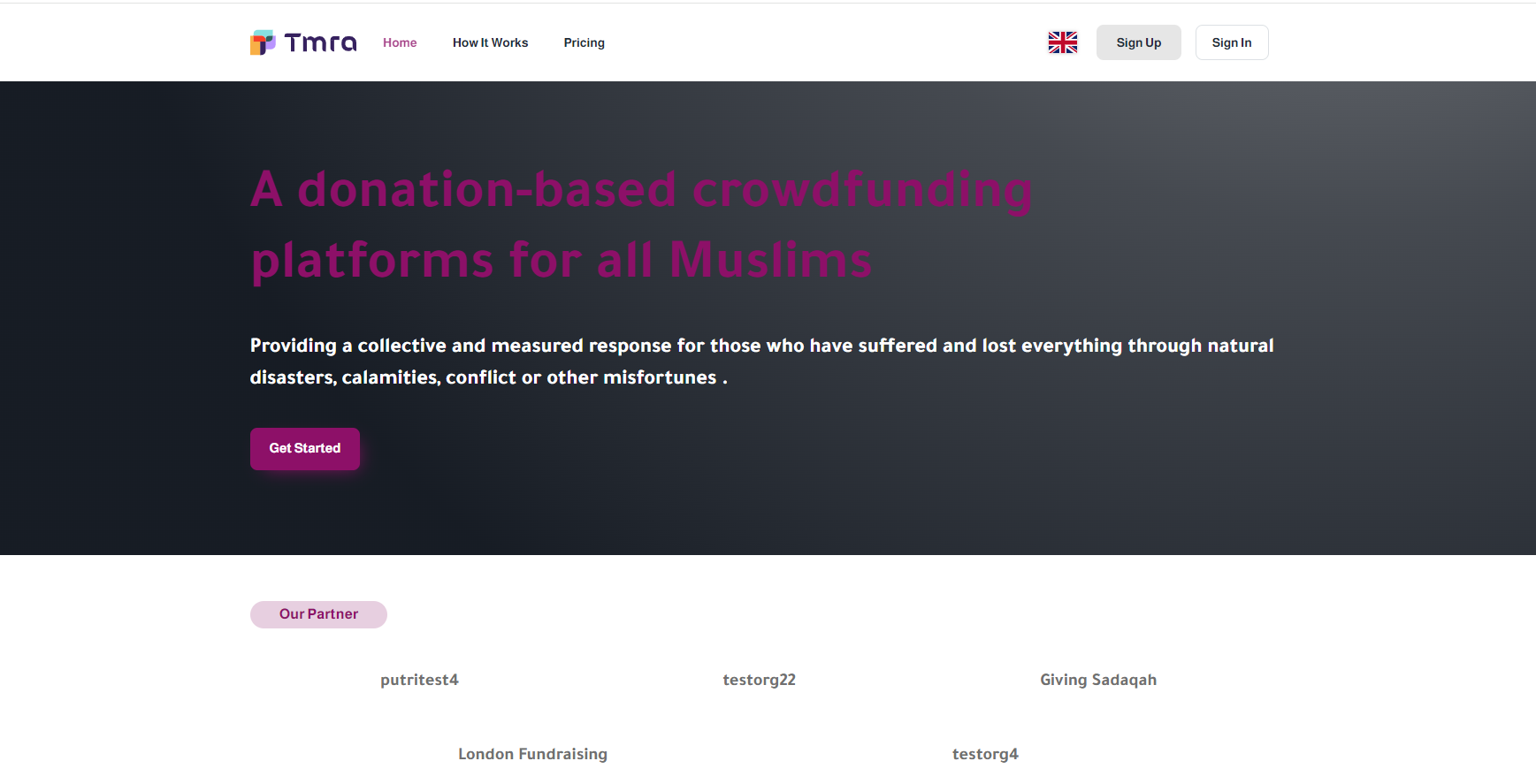 Donation Saas Platform