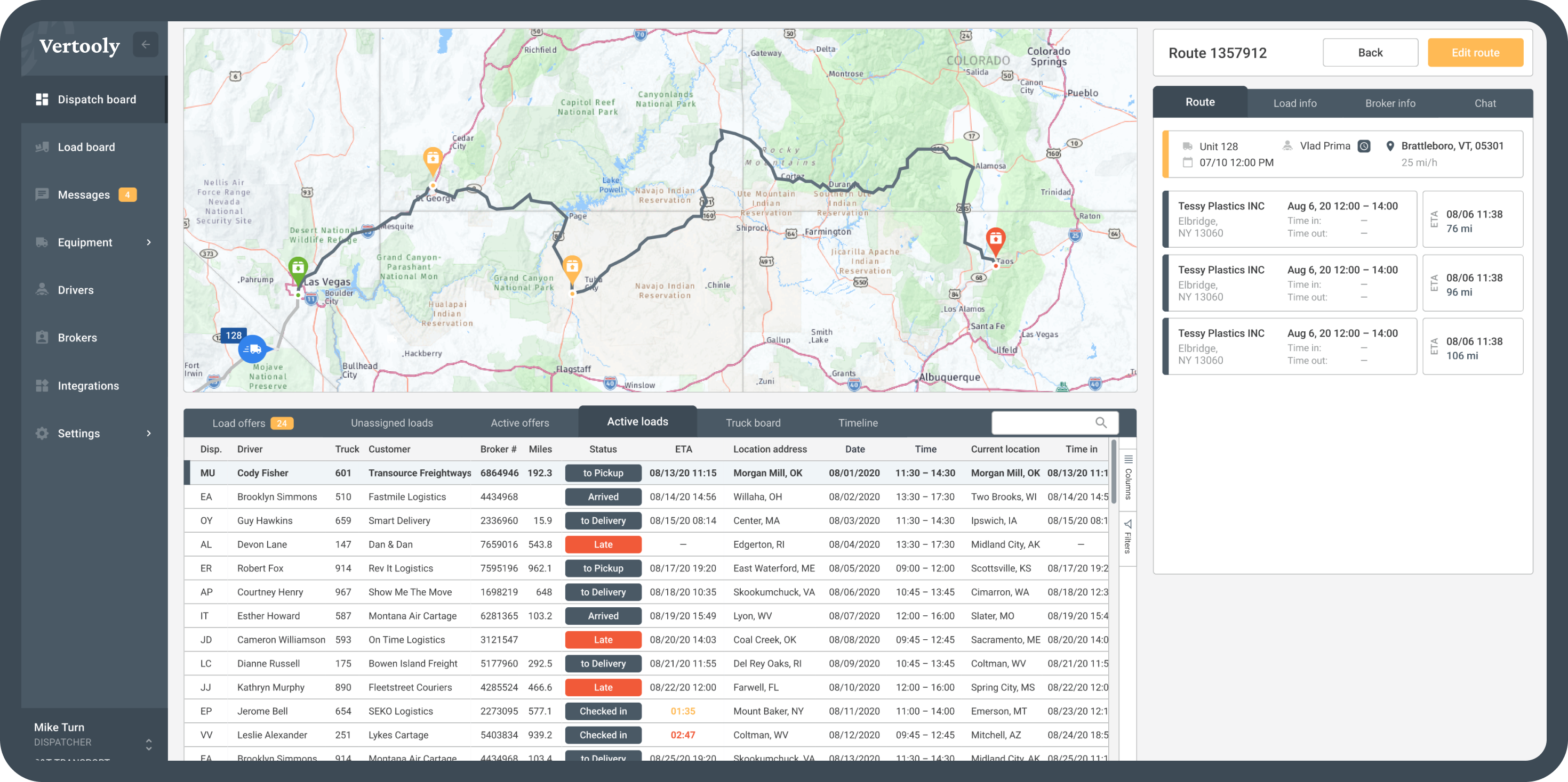 Transform your dispatch and upgrade your logistics services